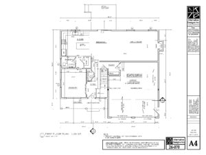 First Floor plan