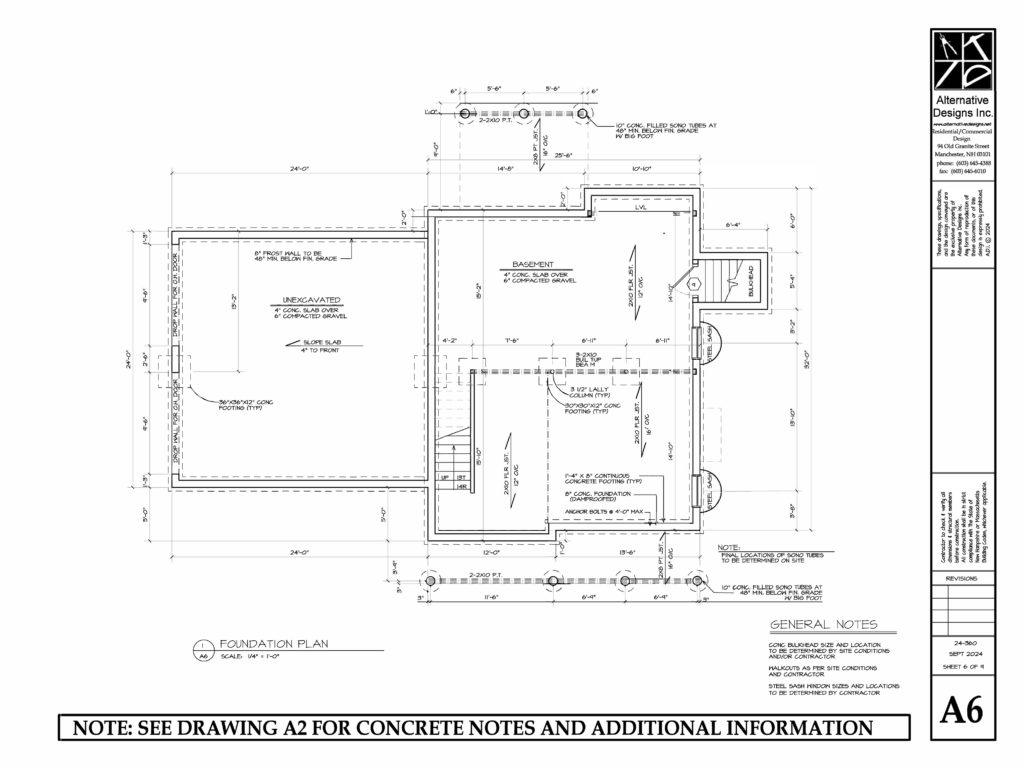 Floor plan basement