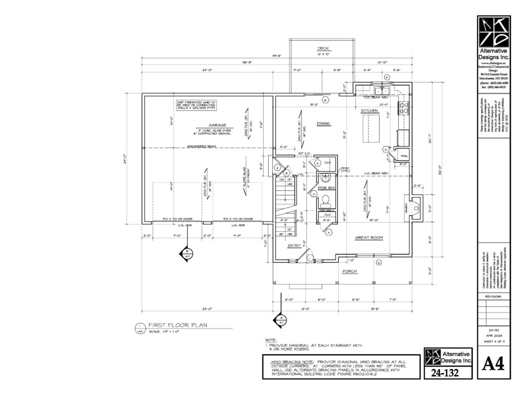 First Floor Plan